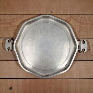Guardian Service Cookware Octagon 13" Griddle Pizza Pan Platter Serving Tray